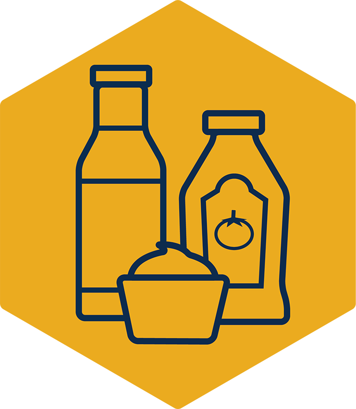 Icon of condiments